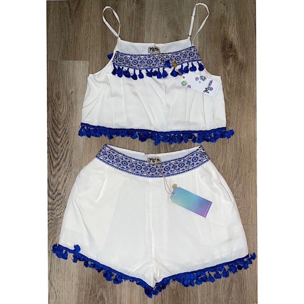 SMYM • Set NWT - Nellie Tank and Wilma Shorts, L Top / M Shorts